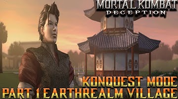 Mortal Kombat Deception Konquest Mode Part 1 (Earthrealm Village)