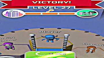 BRIDGE RACE - LEVEL 25 ,26,27 COMPLETE (android , ios gameplay)