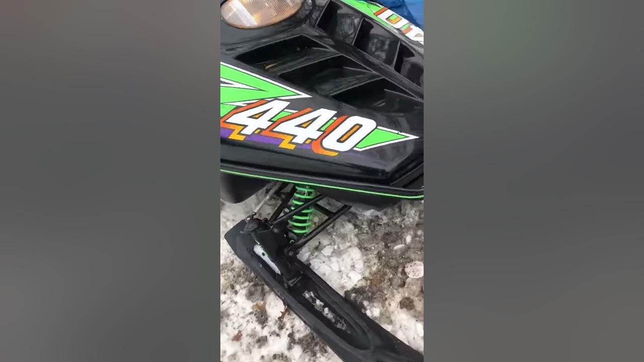 1996 arctic cat z440 YouTube