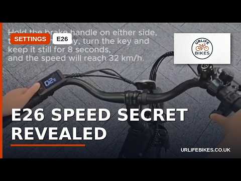 URLIFE E26 Speed Unlock | Electric Bike UK