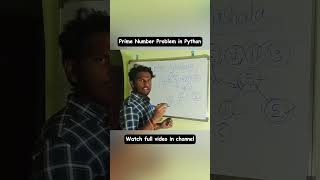 Prime number or not ?? || python full course