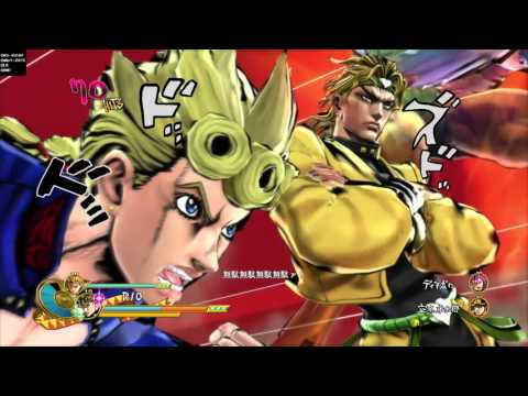 ジョジョの奇妙な冒険　アイズオブヘブン　プレイ動画　DIO&ジョルノvs承太郎＆ディアボロ