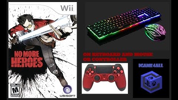 No more heroes Wii on Keyboard and mouse or controller (Dolphin-2020)