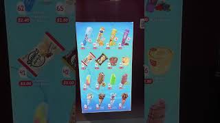 Ice cream vending machine at the swimming pool #icecream #vendingmachine #singapore #pool screenshot 1