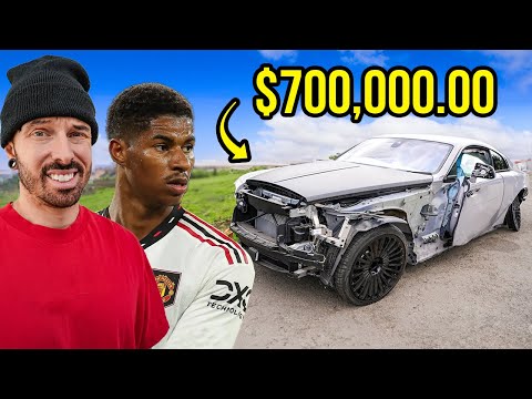 I BOUGHT MARCUS RASHFORDS WRECKED ROLLS ROYCE WRAITH