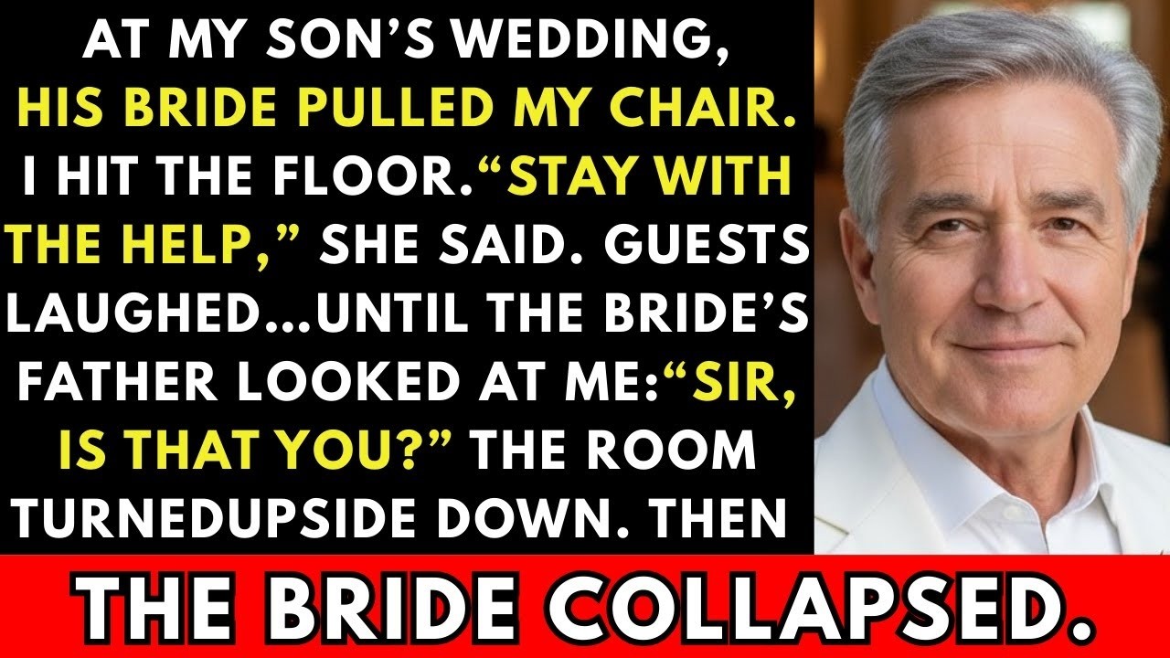 At My Son's Wedding, His Fiancé Pulled Out A Chair As I Was Sitting Down, But Then I Fell