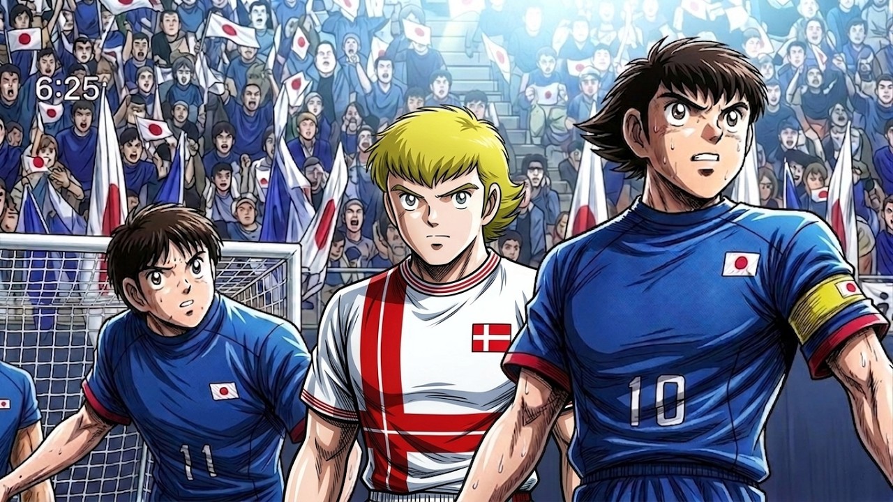 World Cup – All Japan vs England | Captain Tsubasa - YouTube