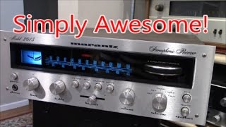 Vintage Audio Listening Experience...The Amazing Marantz 2015 Stereo Receiver