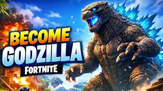 How to Become Godzilla in Fortnite! Godzilla Portal Location + Easy Method