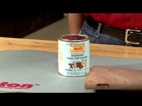 Gunsmithing - Stock Finishing with Bar Top Varnish Presented by Larry Potterfield of MidwayUSA