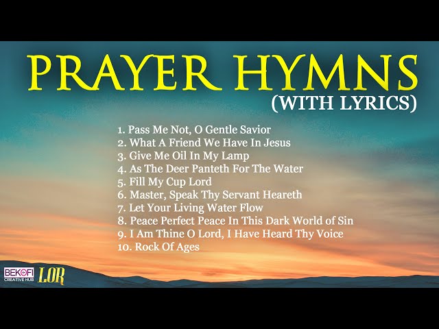 1 Hour of Beautiful Hymns For Relaxing & Prayer With Lyrics class=