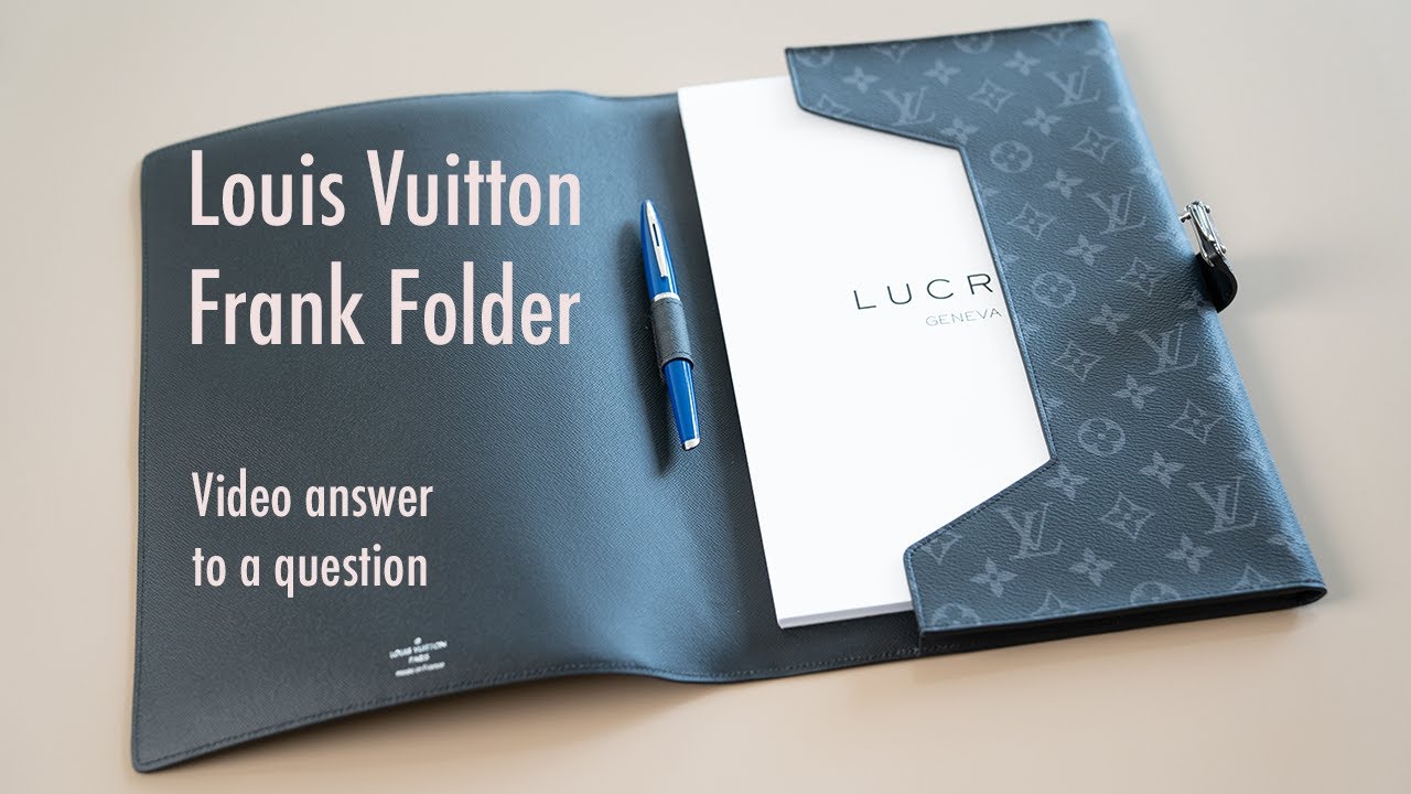 Louis Vuitton Franck Folder And Pochette Jour Gm