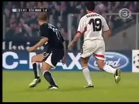 Kevin Kuranyi (Stuttgart) - 01/10/2003 - Stuttgart 2x1 Manchester United-ING - 1 gol