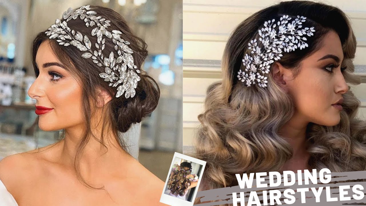35 Half Up Half Down Wedding Hairstyles for 2023  HMP  Page 2  Long  hair styles Half up hair Hair styles