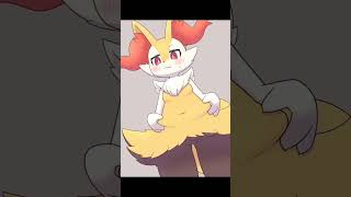 braixen gordita #braixen #animation #furries #anime #pokemon