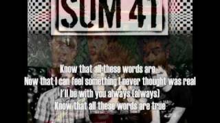 Sum 41 - Always Lyrics