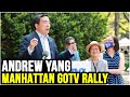 LIVE: Andrew Yang Manhattan GOTV Rally w/ Margaret Chin and Gigi Lee | June 21st 2021