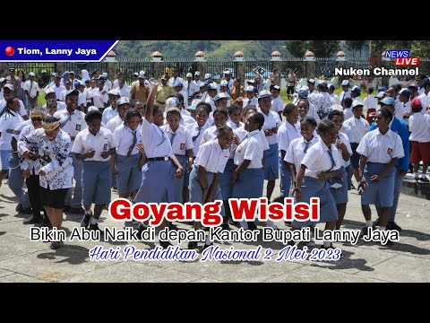 Goyang Wisisi Abu Naik, Anak-Anak SMA di Tiom Lanny Jaya