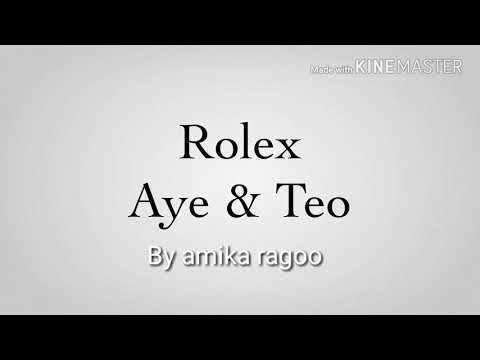 Aye and Teo (Rolex) video 3 | Amika Ragoo