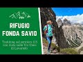 DOLOMITI: COSA VEDERE | Trekking al Rifugio Fonda Savio con vista Tre Cime di Lavaredo -sentiero 115