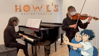 Ghibli Howl's Moving Castleハウルの動く城 Merry Go Round of Life人生のメリーゴーランド| Piano Violin Duet Cover Sheets