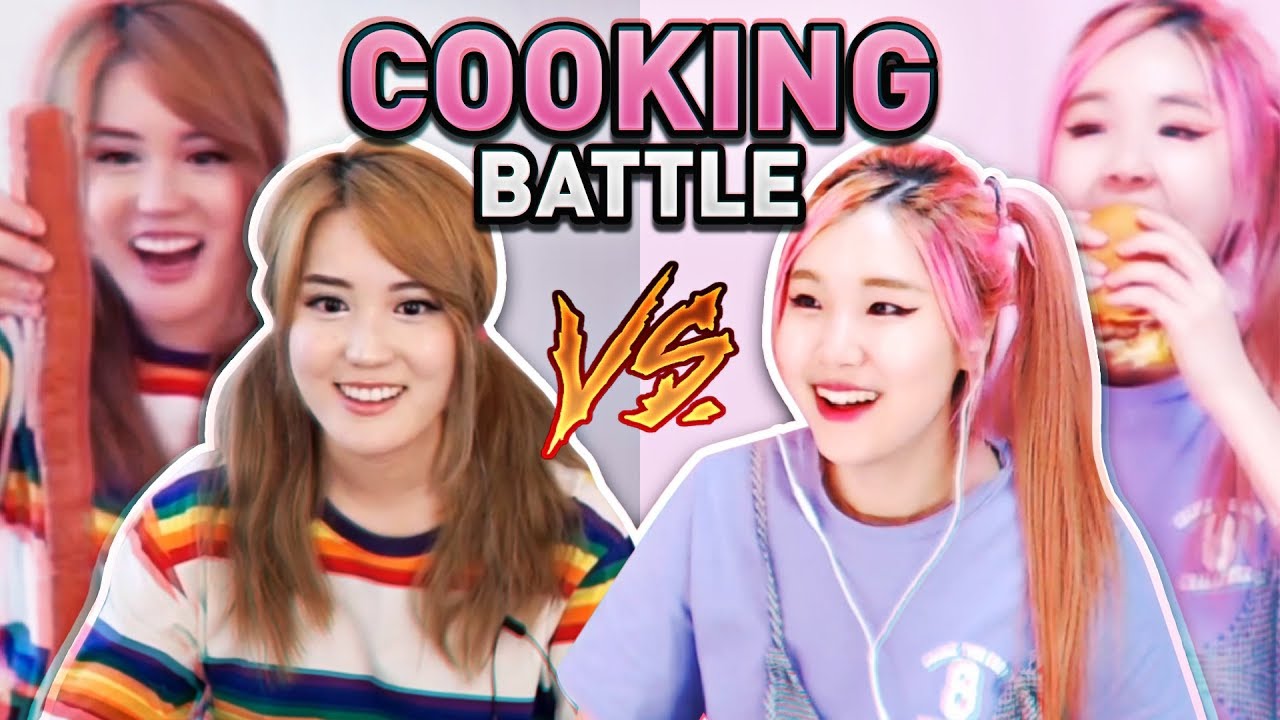 WHO'S THE BETTER COOK?! - Cooking Battle! ft. AngelsKimi - YouTube