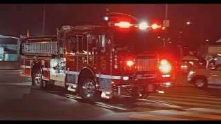 LBFD Engine 7, Rescue 3, Engine 1 Responding