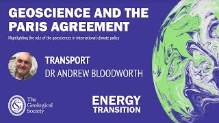 Geoscience and the Paris Agreement: Transport