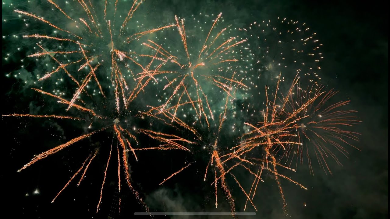New Year's Fireworks 2025 | Lahti, Finland | 4K