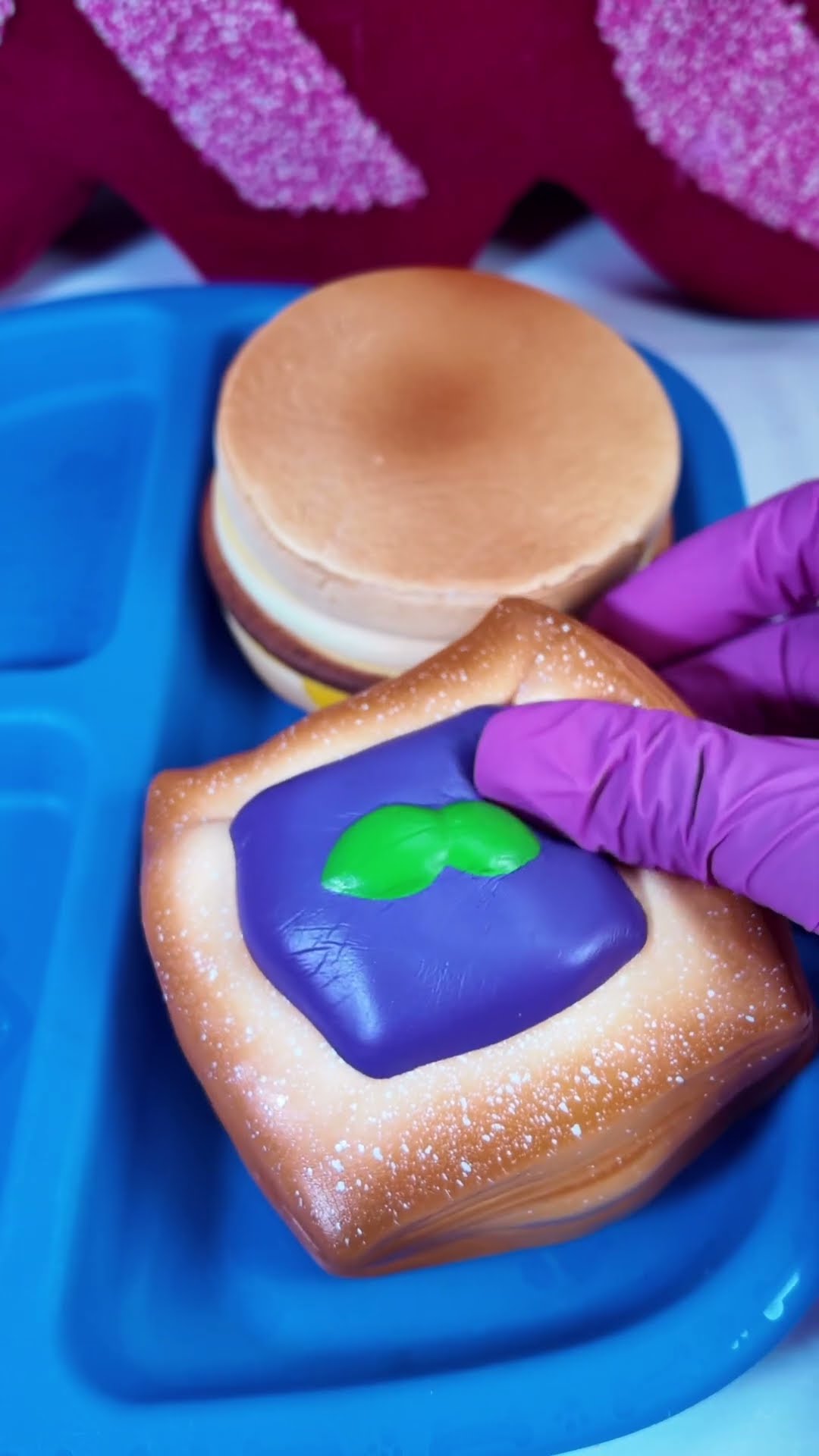 ASMR Packing Lunch Box With Fidget Food #shorts #shortsfeed #asmr #fidgets