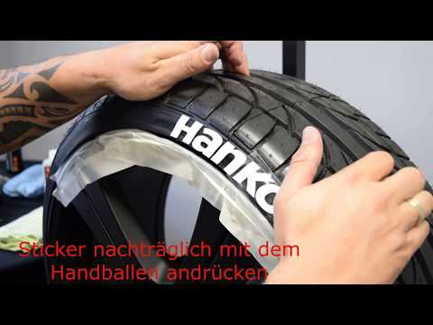 Video: Kannst du weiße Schrift von Reifen entfernen?