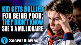 Kid Gets Bullied For Being Poor They Didn't Know She's A Millionaire | @secret_diaries