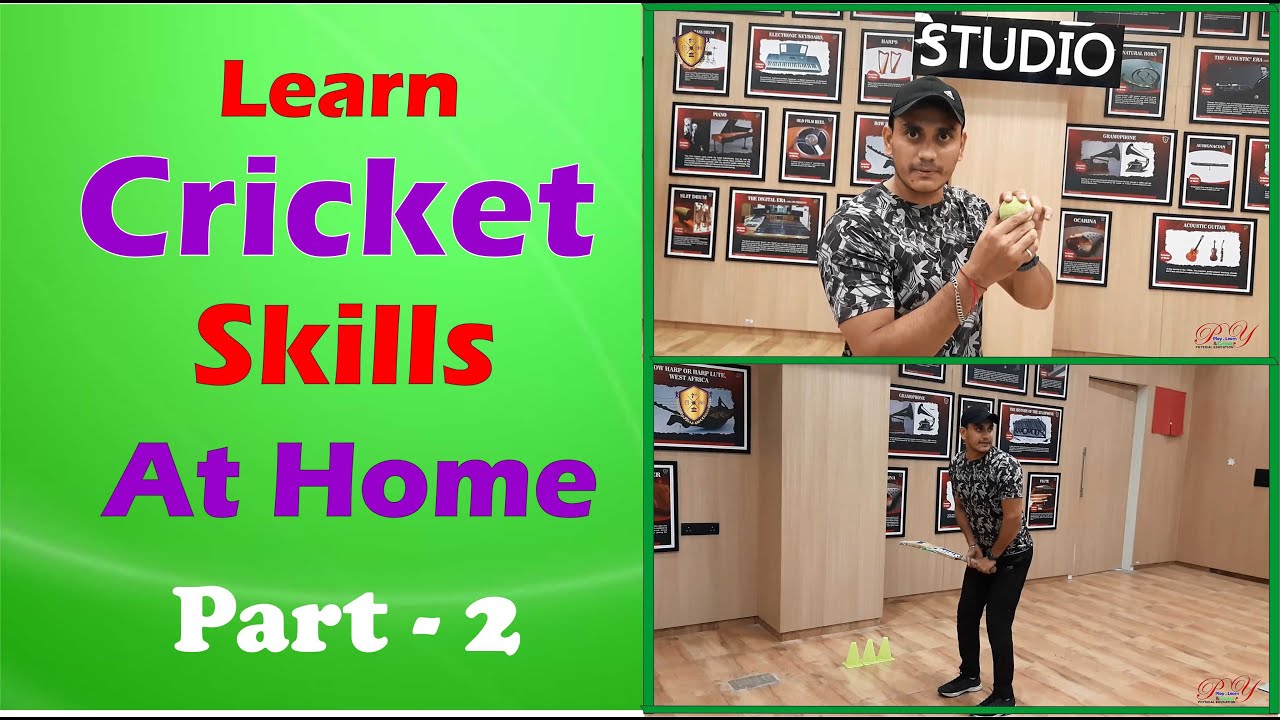 Batting for Beginners - Cricket Batting Tips E-54:P-2 - YouTube