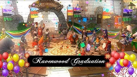 Wizard101 - Ravenwood Graduation!