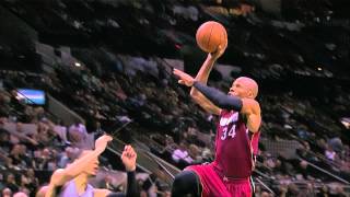 Ray Allen Steals and Takes Off for the Vicious Slam