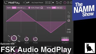 #NAMM 2025: ModPlay from FSK Audio: an LFO to drive all your plug-ins