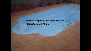 HORMIGON IMPRESO ENCEBRAS 672247692 ALICANTE