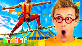 Discover the Amazing Cirque du Soleil! | Educational Fun Videos for Kids | Kidibli