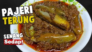 Pajeri Terung | Senang Dan Sedap | Wajib Cuba