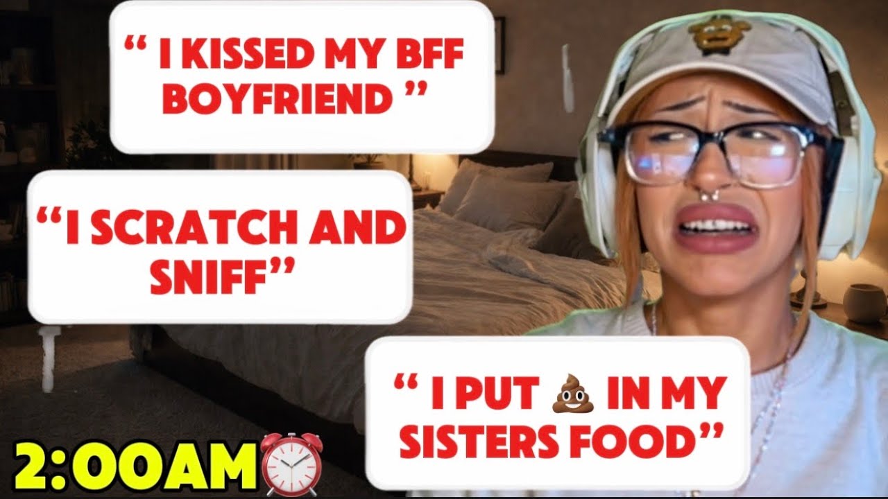 REACTING TO VIEWERS CRAZIEST CONFESSIONS AT 2AM