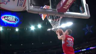 Blake Griffin Dunk at the 2011 T-Mobile Rookie Challenge (John Wall Pass)