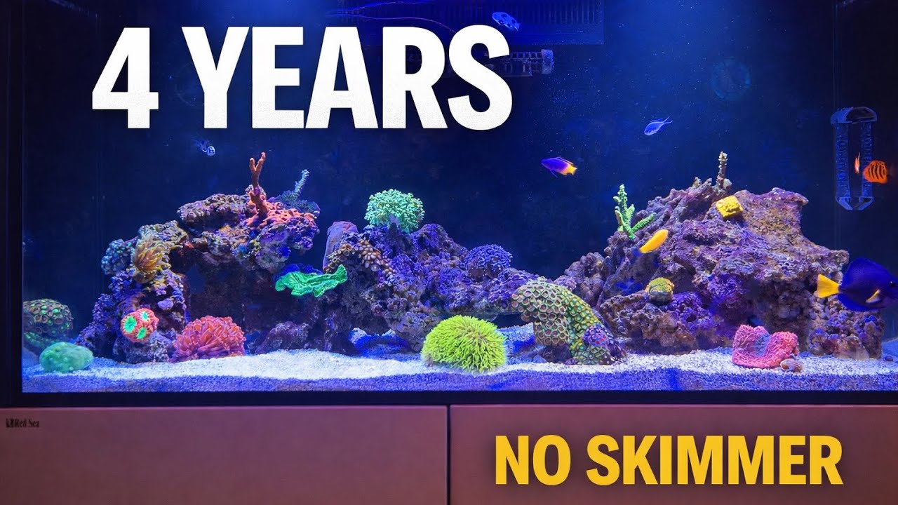 I’ve Run a Reef Tank Without a Skimmer or Dosing for 4 Years — Here’s What Happened