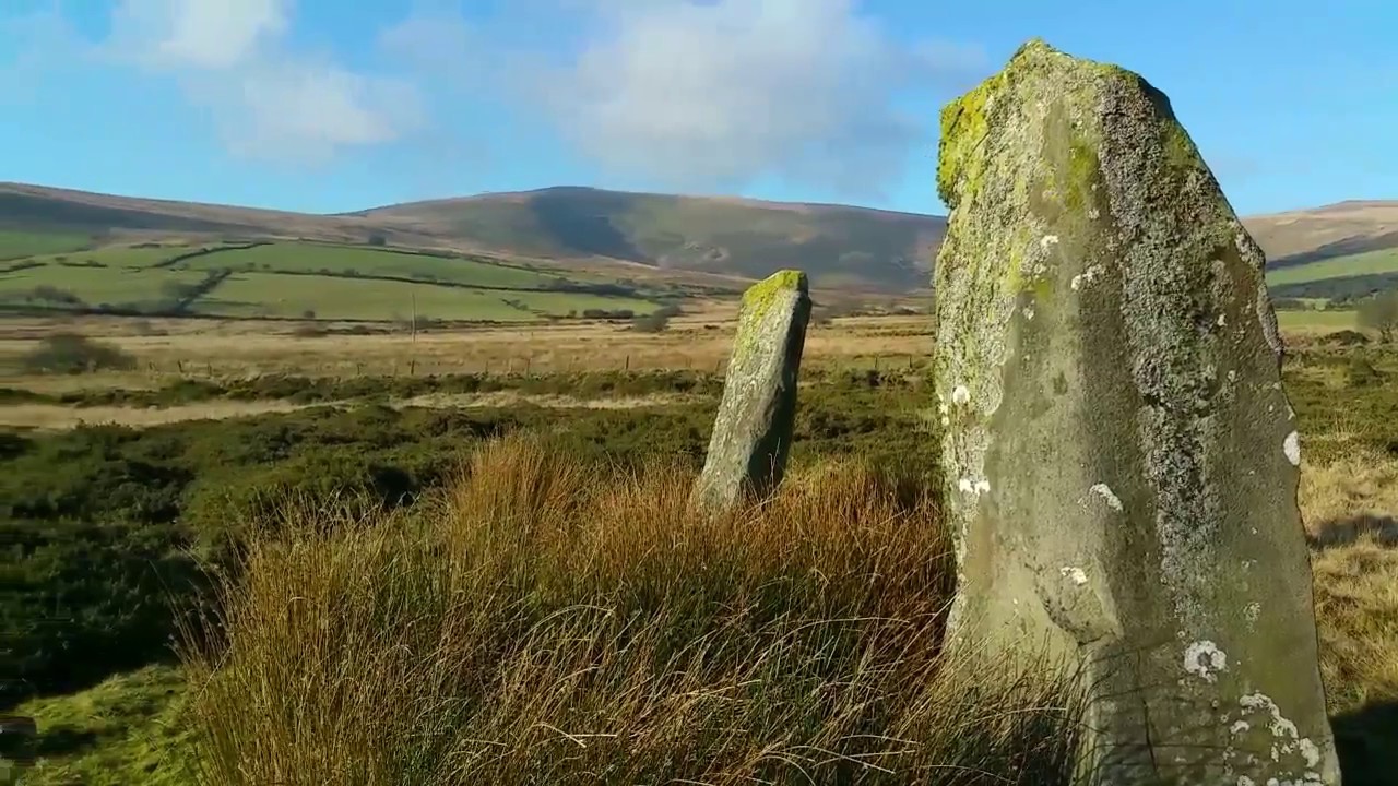Legends of Wales - Standing stones of Arthur, in the Preseil's, Pembrokeshire, Wales