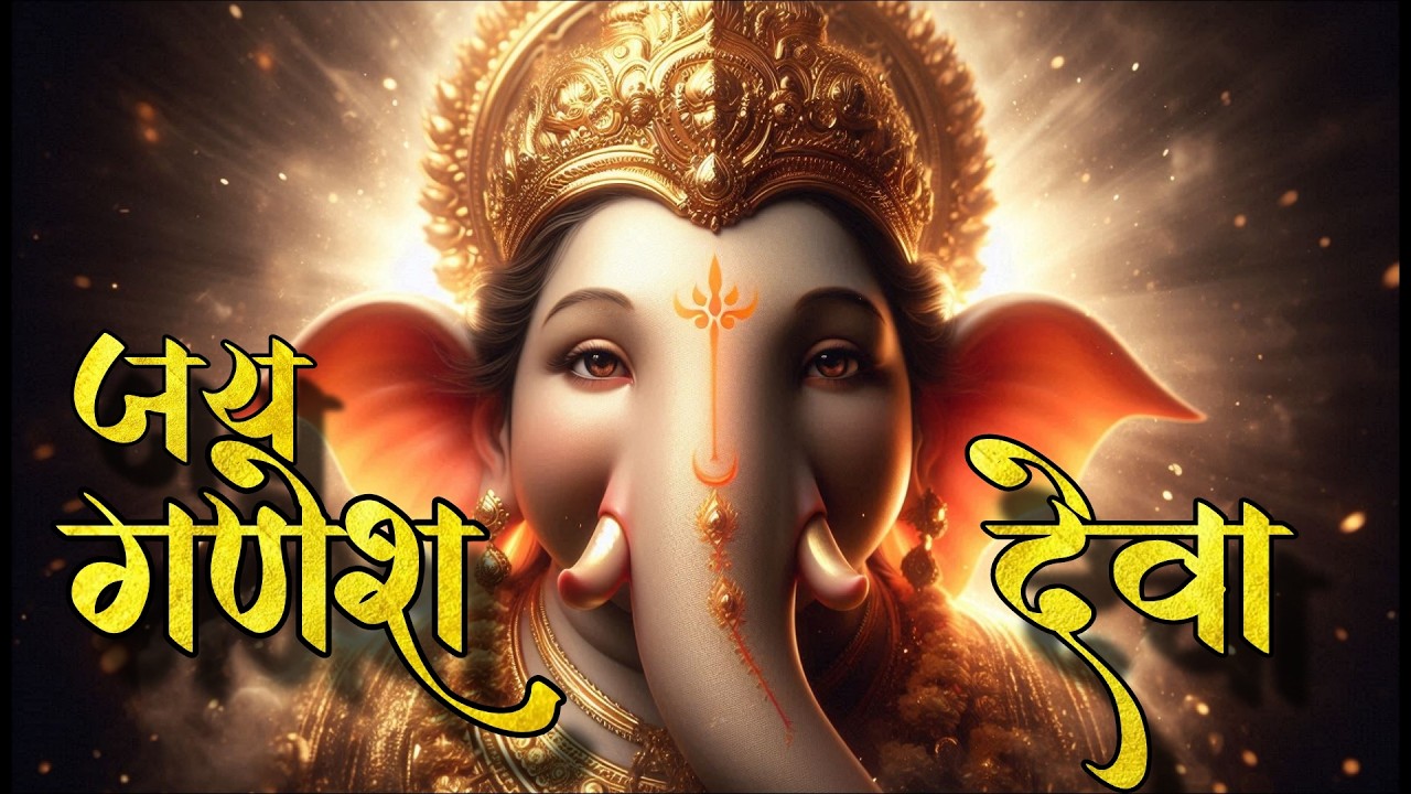 जय गणेश देवा | नवीनतम गणेश आरती 2026 | Shaswat Prem Studio