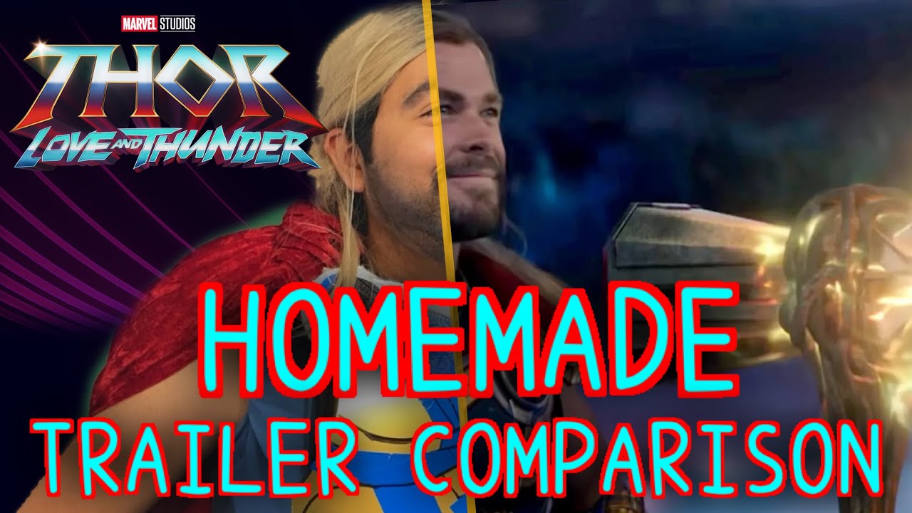 Thor: Love and Thunder | Homemade Trailer Comparison