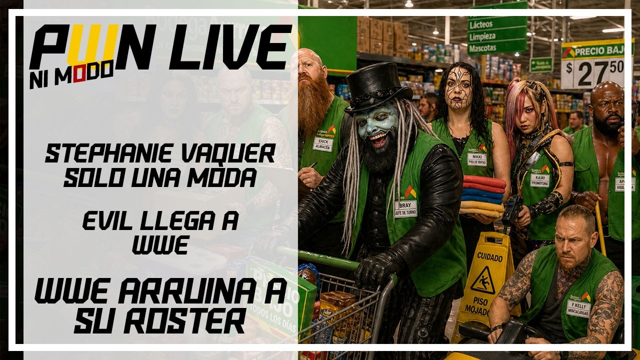 WWE DESPIDIO "TALENTO"? | EN VIVO 🔴 VAQUER FUÉ una MENTIRA | EVIL LLEGA a NXT