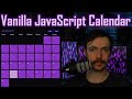 Coding A Calendar App In Plain JavaScript