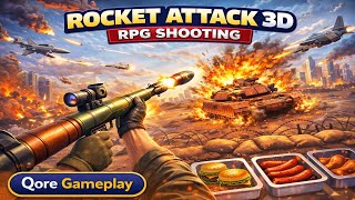 Rocket Attack 3D: RPG Shooting | Explosive Action, Enemies & Power Gameplay (Android/iOS screenshot 3