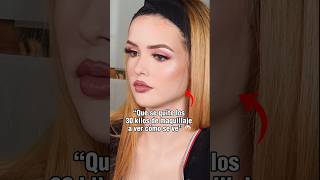 Antes y después sin maquillaje de Germaine Valentina 😳  #...