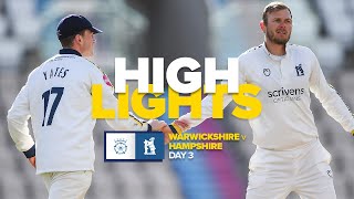 Danny Briggs and Rob Yates' spin gives Bears a chance | HIGHLIGHTS | County Championship